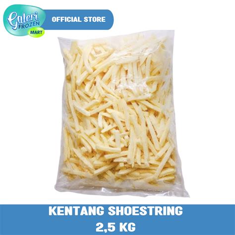 Jual Kentang Goreng Shoestring Crinkle Cut Kemasan Kg Kg Kentang