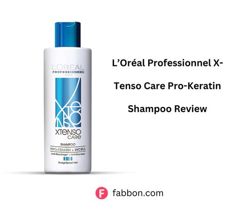 L’oréal Professionnel X Tenso Care Pro Keratin Shampoo Review 2023 Fabbon