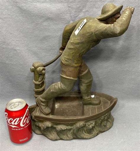 Antique Spelter Statue Of Sailor Dixon S Auction At Crumpton