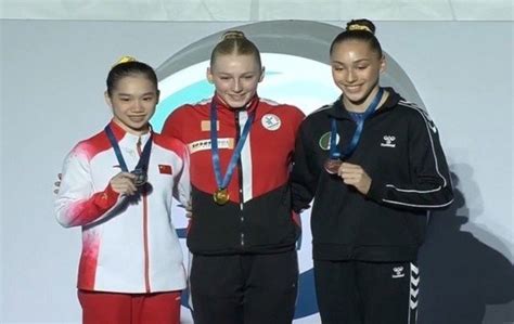 Médaille De Bronze Pour Kaylia Nemour Sports El Moudjahid