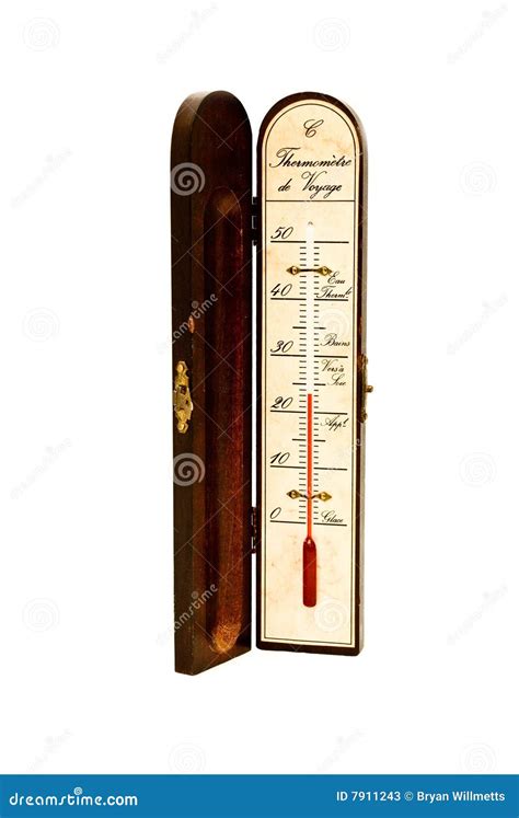 Old Thermometer Stock Image Image Of Thermometer Degree 7911243