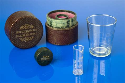 Medicine Glass And Minim Measure 1870 1930 Science Museum Group Collection