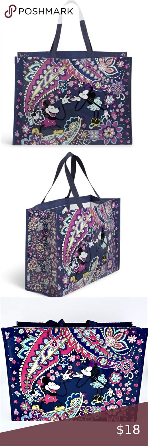 Vera Bradley Disney Limited Edition Sensational Six Paisley Market Tote