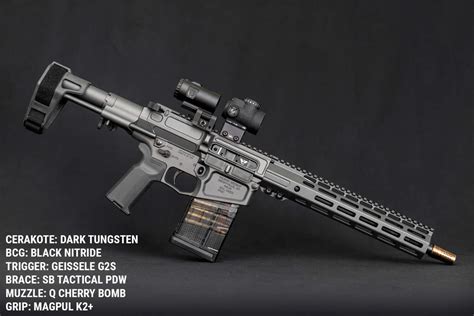 Custom Wilson Combat Ar 10 308 Win 125″ Pdw Pistol Nrc Industries