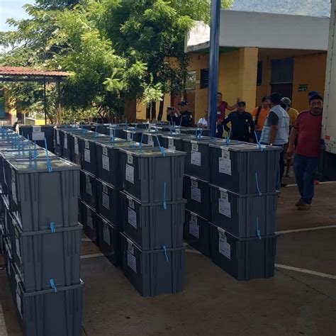 TSE Guatemala on Twitter LogísticaElectoral Cajas electorales de