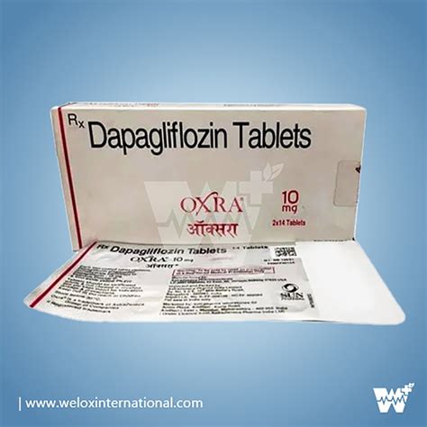 Oxra 10mg Dapagliflozin Tablets At Rs 650box In Surat Id 2850791271491