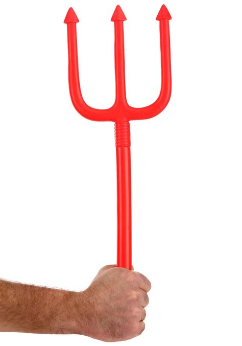 Short Devil Pitchfork Accessory