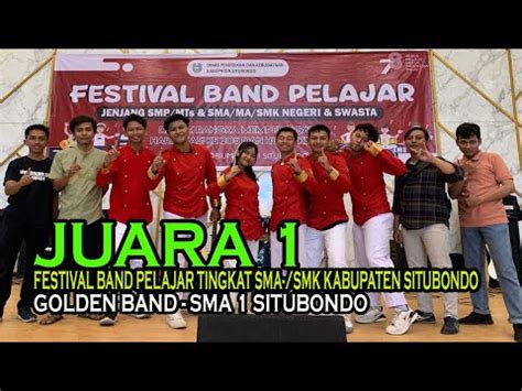 Juara Festival Musik Band Pelajar Situbondo Tingkat Sma Smk