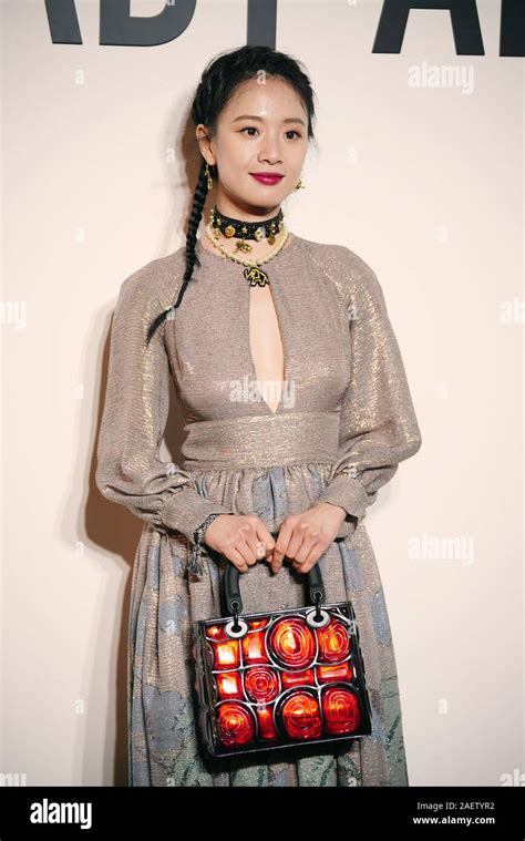 Chinese actress Li Meng attends Dior Lady Art Series Cocktail Party in ...