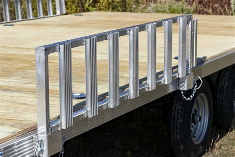 CargoPro ATV Stowable Ramp Series All-Aluminum Open Deckover Trailers