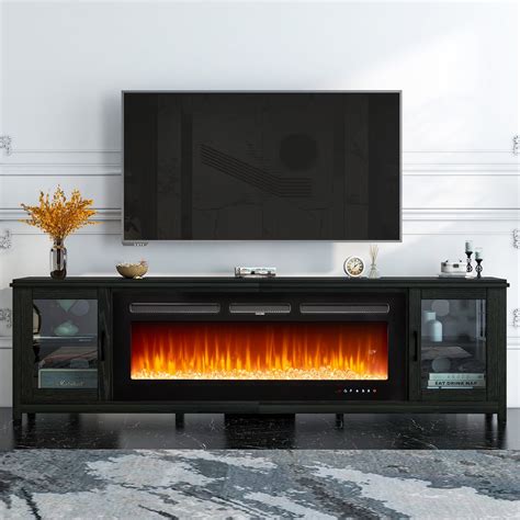 stand for tv with fireplace 8