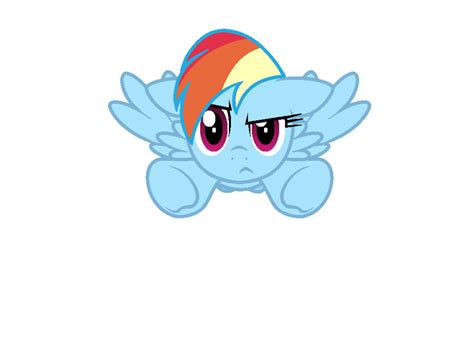 Rainbow Dash Flying Front Angle By Chao0071 On Deviantart