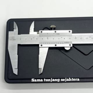 Jual Sigmat Manual Rrt Jangka Sorong Mm Vernier Caliper