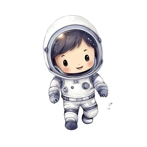 Ilustra O De Pequeno Astronauta Fofo Png Estrangeiro Astronauta