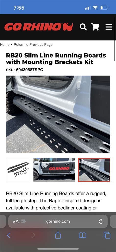 Go Rhino Side Steps Anyone Have The Rb Slim R Ram Trucks