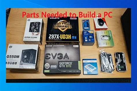 Todas Las Piezas Necesarias Para Construir Una Pc Shopping Guide