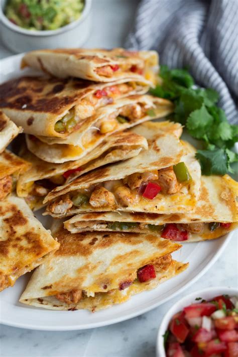 Einfache Quesadillas Mit Huhn Rezepte Suchen