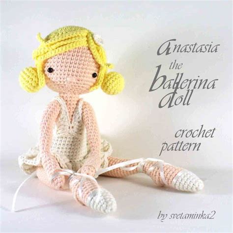 Doll Pattern Crochet Ballerina Doll Amigurumi Pattern Inspire Uplift