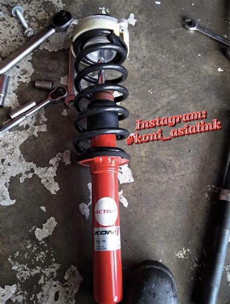 Koni Special Active With Eibach Pro Kit Audi A4 B9 Model Car