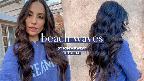 BEACH WAVES Long Lasting Super Shiny Dyson Airwrap Hair Tutorial