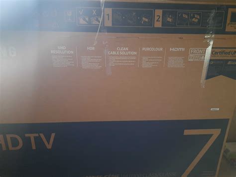 Samsung Tv Ue Nu K Pilot Karton Kabel Uszkodzona Matryca Konin