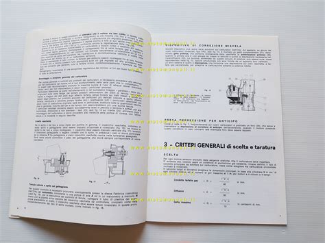 Workshop Manuals Dell Orto Manuale Tecnico Officina Taratura