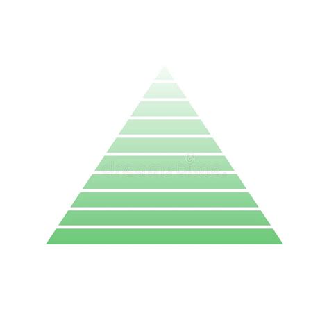 Schema Piramidale Gradini Diagramma Grafico Grafico A Livello Di