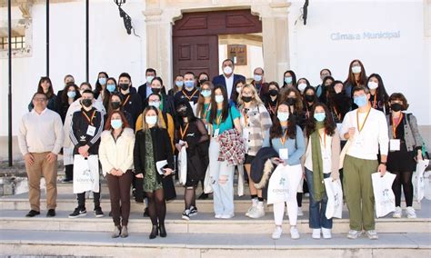 Alunos estrangeiros do programa Erasmus recebidos na Câmara de Condeixa