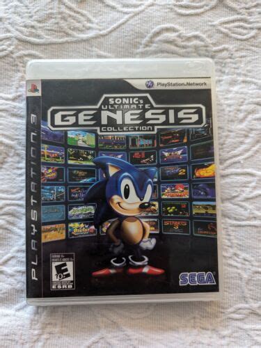 Sonic S Ultimate Genesis Collection Playstation Ps Game And Case