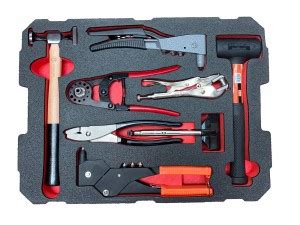 Rbt T Aviation Sheet Metal Tools Kit Red Box Tools