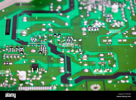 Circuit Board Electronic Computer Hardware Technology Stock Photo Alamy