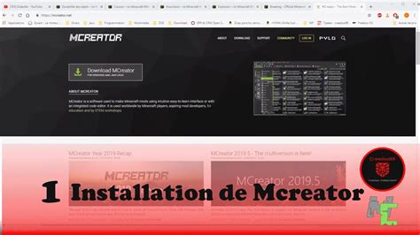 Installation De Mcreator Youtube