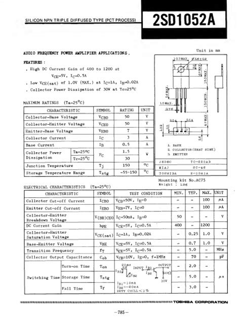 Sd A Transistor Datasheet Distribuidor Stock Y Mejor Precio