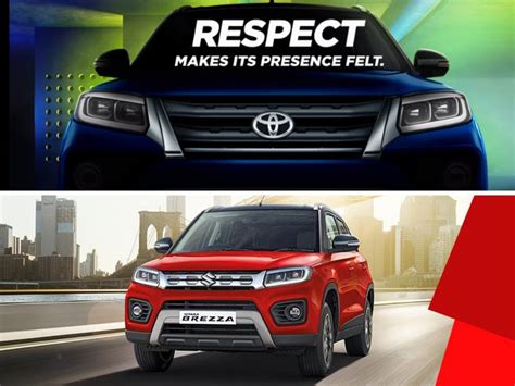 Upcoming Toyota Urban Cruiser Vs Maruti Suzuki Vitara Brezza