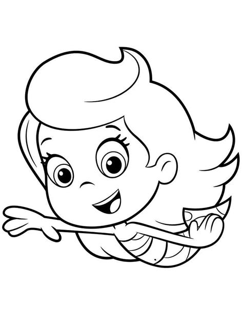 Bubble Guppies coloring pages