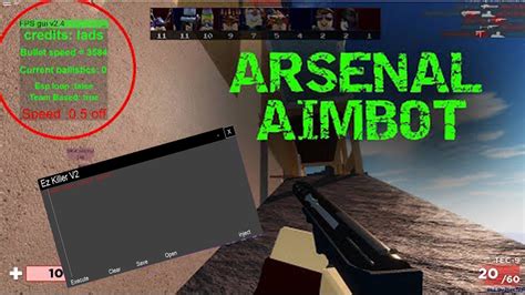 Arsenal Script Aimbot And Esp Work Youtube