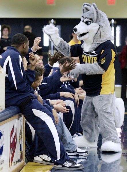 Siena Heights students give 'feisty' new mascot a halo - The Blade