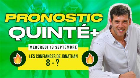 Pronostic PMU quinté mercredi 13 septembre Grand Prix National du