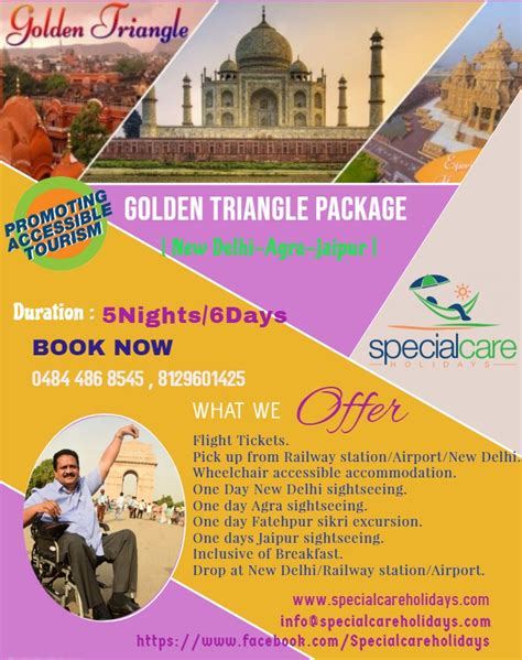 Wheelchair Accessible Tourism - Golden Triangle package (India)