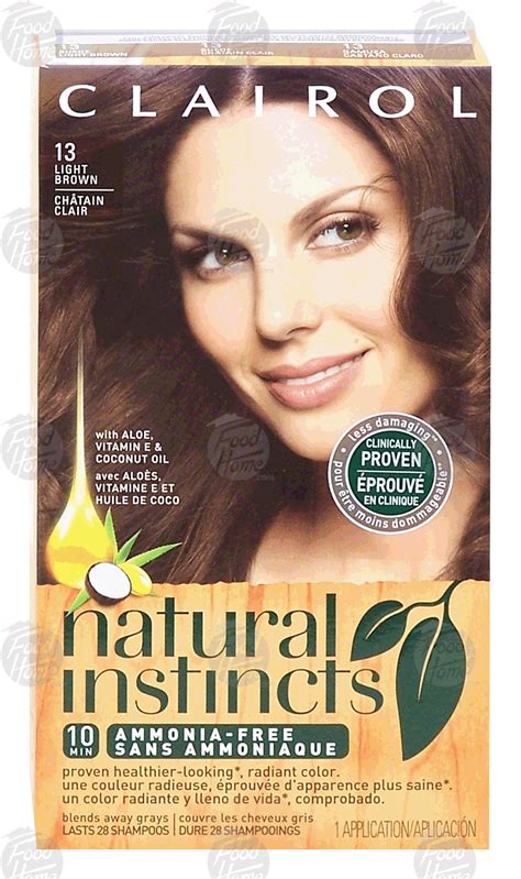 Groceries Express Product Infomation For Clairol Natural Instincts