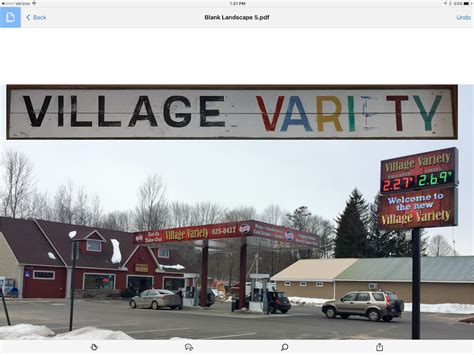 Village Variety 27 Federal St Kezar Falls Me 04047 Usa