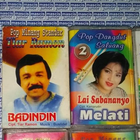 Jual Kaset Pita Pop Minang Tiar Ramon Melati Yan Juneid Fetty Elly