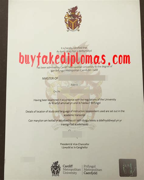 Cardiff Metropolitan University Walkthrough Buy Fake Diplomas High