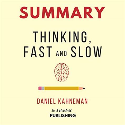 Audible版Summary Thinking Fast and Slow by Daniel Kahneman In A