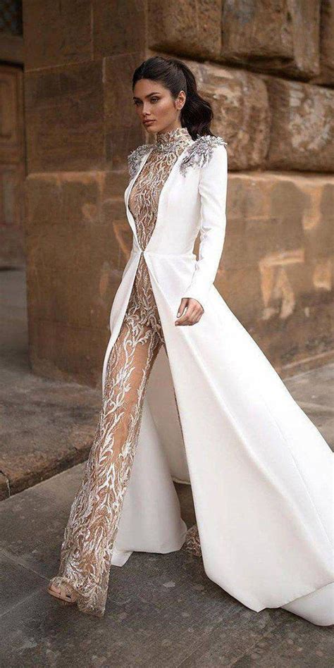 Bridal Jumpsuit And Jacket Bridal Jumpsuit Wedding Jumpsuit Etsy In