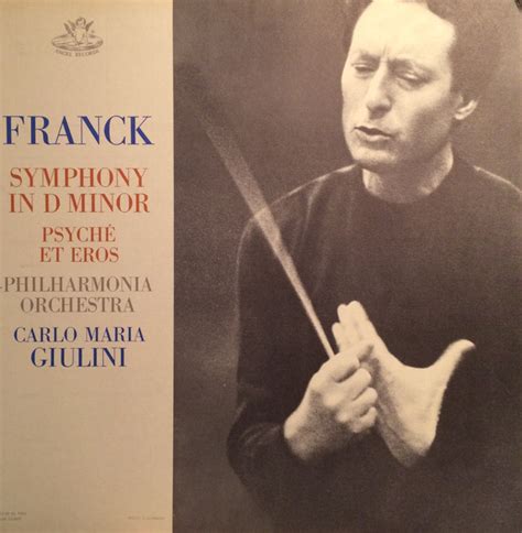 Franck Symphony In D Minor Vinyl Records LP CD On CDandLP