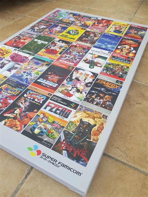 Nintendo Super Famicom Box Art Canvas Art Print Japan | Etsy UK