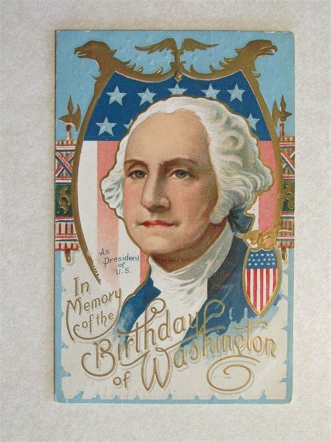 George Washington Birthday Card George Washington At Valley Forge