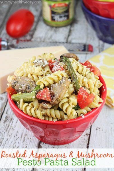 Easy Tortellini Pesto Salad Yummy Healthy Easy