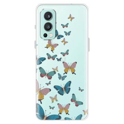 Fashionury Transparent Shockproof Printed Back Cover Case For Oneplus